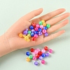 240Pcs 9 Colors Acrylic Beads MACR-YW0001-71-6