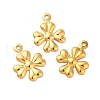 Ion Plating(IP) 304 Stainless Steel Charms STAS-G227-08G-1