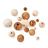 Unfinished Natural Wood Beads WOOD-TA0002-41-LF-3