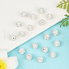 Czech Glass Rhinestones Beads RB-E482-8mm-001-5