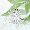 Anti-Tarnish 304 Stainless Steel Sun Open Cuff Rings RJEW-M047-03P-4