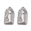 Tarnish Resistant Buddhist 304 Stainless Steel Pendants STAS-H120-06P-1