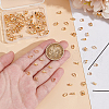 Unicraftale 150Pcs Brass Snap on Bails KK-UN0002-70-2