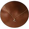 Fashionable Brass Letter Heart Pendant Necklaces for Women FS-WGD0E1D-18-1