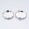 304 Stainless Steel Lace Edge Bezel Cups STAS-I069-39-25MM-1