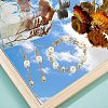  20Pcs Natural Freshwater Shell Beads PEAR-NB0001-14-4