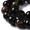 Natural Tiger Eye Dyed Beads Strands G-B046-06-4