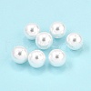 Plastic Imitation Pearl Beads PEAR-H020-01J-1