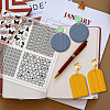 Silicone Clay Texture Mat AJEW-WH0447-004-4