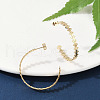 304 Stainless Steel Stud Earrings EJEW-Z089-35G-2
