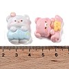 Opaque Resin Cabochons CRES-M029-05B-3