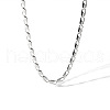 Stylish Stainless Steel Can Tab Chain Necklaces VU2400-2-2