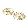 304 Stainless Steel Bat Hoop Earrings for Women EJEW-R156-08G-2