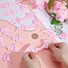 Demon Wing Rainbow Iridescent PU Leather Ornament Accessories DIY-WH0308-457D-3