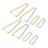 PVD Vacuum Plating 304 Stainless Steel Ice Pick Pinch Bails STAS-TA0001-27-3