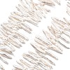 Natural Baroque Keshi Pearl Beads Strands PEAR-P064-02H-06C-2