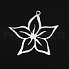 Non-Tarnish 201 Stainless Steel Pendants STAS-R111-JA683-1
