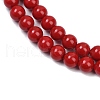 Shell Pearl Beads Strands BSHE-K015-6mm-01-3