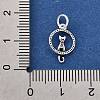 925 Sterling Silver Ring with Cat Shape Charms STER-D306-03S-3