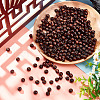 GOMAKERER Dyed Natural Wood Beads WOOD-GO0001-07B-4