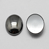 Non-magnetic Synthetic Hematite Cabochons X-G-P162-04-13x18mm-2