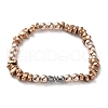 Electroplated Non-magnetic Hematite Bracelets BJEW-G728-05-2