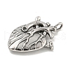 316 Surgical Stainless Steel Pendants STAS-E212-38AS-2