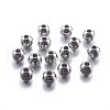 Tarnish Resistant 304 Stainless Steel Beads STAS-G162-01P-6mm-1