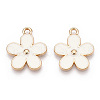 Alloy Enamel Pendants PALLOY-S133-014-2