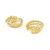 Rack Plating Brass Multi Lines Cuff Earrings EJEW-D069-05G-2