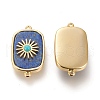 Natural Lapis Lazuli & Turquoise Links Connectors KK-P184-02A-03G-2
