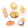 Opaque Resin Pendants RESI-V005-002-2