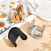 UNICRAFTALE 3Pcs 3 Colors Wide Iron Cuff Bangles for Unisex BJEW-UN0001-53-4