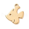 304 Stainless Steel Charms STAS-G287-07G-2