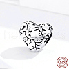 925 Sterling Silver Euorpean Beads STER-FF0012-02AS-1