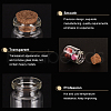 CRASPIRE Glass Bottle CON-CP0001-012A-6