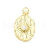 Brass Micro Pave Cubic Zirconia Pendants KK-D325-47G-1