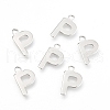 201 Stainless Steel Charms X-STAS-C021-06P-P-1