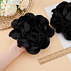 Polyester Flower Brooches JEWB-WH0021-54A-3