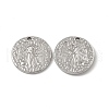 Non-Tarnish 201 Stainless Steel Pendants STAS-J401-VC626-1