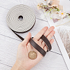 Gorgecraft 5M Flat Imitation Leather Cord LC-GF0001-05A-02-3
