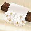 Alloy Stud Earrings EJEW-K304-06-2