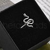 Snake 304 Stainless Steel Open Cuff Ring for Women RJEW-M049-02P-4