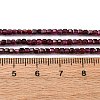 Natural Garnet Beads Strands G-RM241221-K4-3