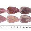 Natural Rose Quartz Beads Strands G-P548-B18-01-4