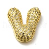 Brass with Cubic Zirconia Pendant KK-Q818-02V-G-1