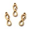 304 Stainless Steel Pendants STAS-K255-19A-G-1