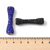 Rhinestone Clay Pave Brass Beads KK-P305-10G-3