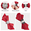 Polyester Bowknot Shoe Decorations AJEW-WH0348-227-5