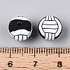Handmade Polymer Clay Beads CLAY-N014-02B-07-3